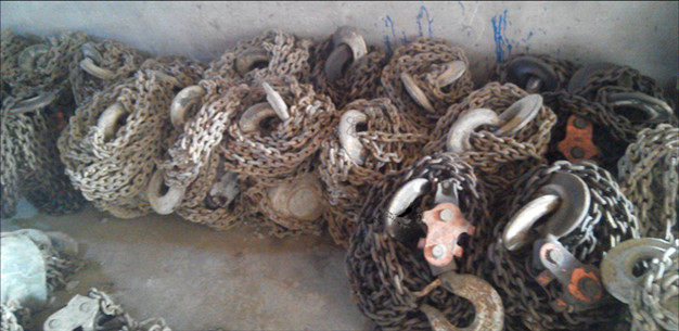 群吊电动葫芦正确保存图